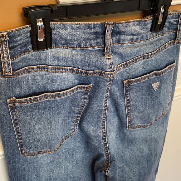 Guess Rhinestone Denim Preppy Jeans Sz 29 LIKE NEW - Picture 14 of 17